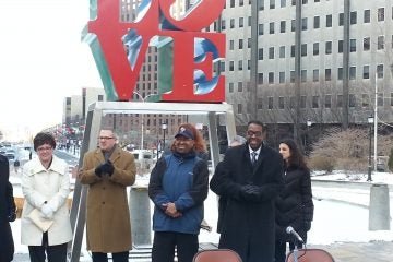  Mayor Nutter, Council President Clarke reach compromise on Love Park. 