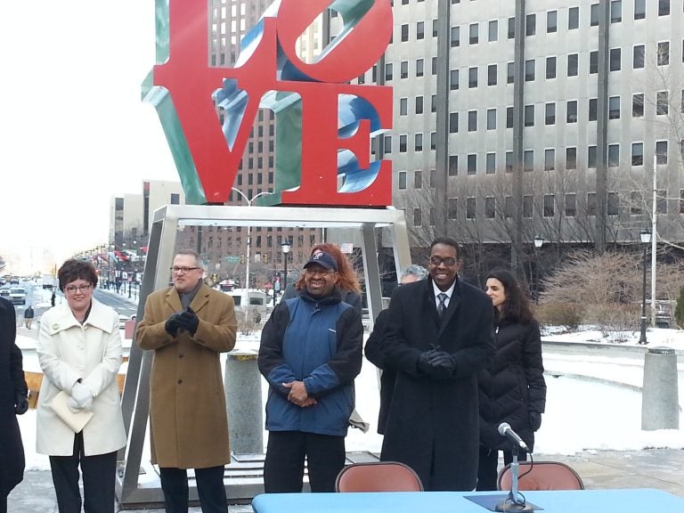  Mayor Nutter, Council President Clarke reach compromise on Love Park. 