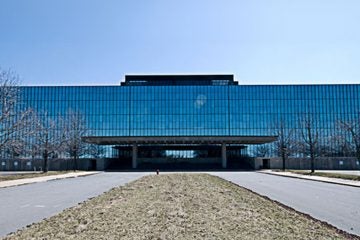  Today the Bell Labs Holmdel Complex is empty.  