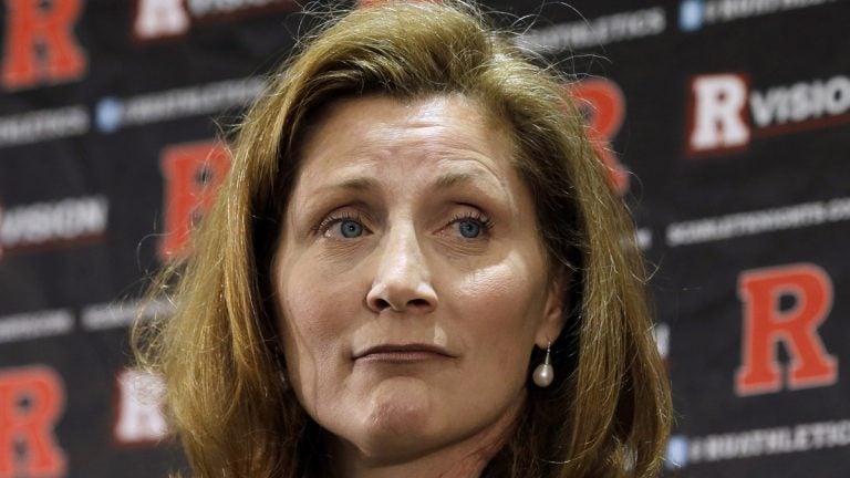  Julie Hermann became athletic director at Rutgers University in May 2013 (AP Photo/Mel Evans, File) 