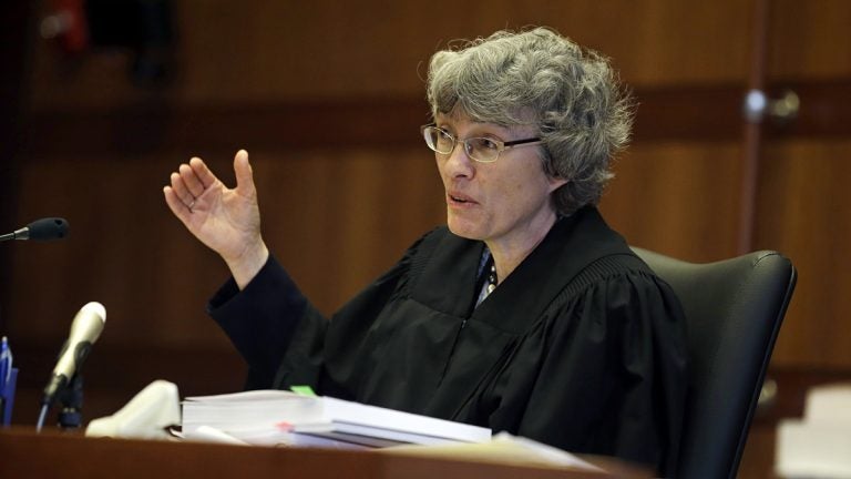  New Jersey Superior Court Judge Mary Jacobson in a March 2014 photo. (AP Photo/Mel Evans, Pool) 