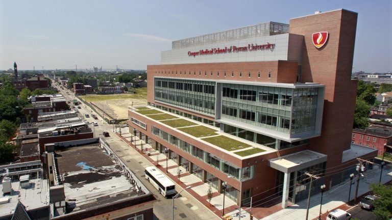  Cooper Medical School of Rowan University in Camden. (AP Photo/Mel Evans) 