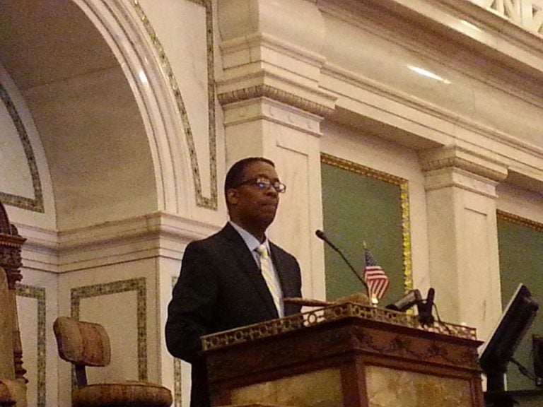  City Council President Darrell Clarke (Tom MacDonald/WHYY) 