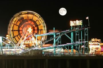  Amusement Park at Steel Pier Atlantic City, NJ (Shutterstock) 