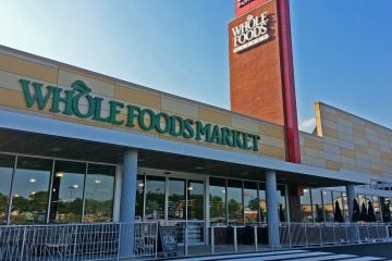  Whole Foods takes over the vacant spot left by Genaurdi's in 2012. (Alan Tu/WHYY) 