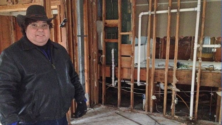  Toms River resident Frank Azack's home is still gutted and unlivable, more than 2 years after Sandy. 