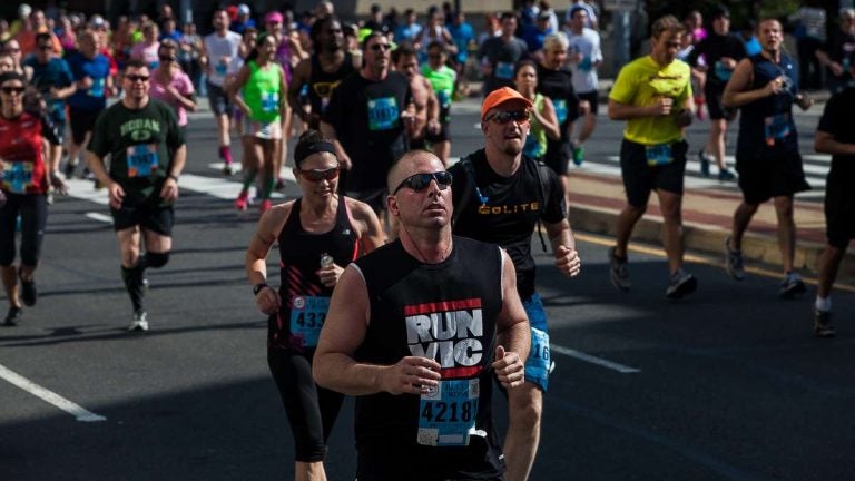 Runners participate in the 2014 Broad Street Run (Brad Larrison/for NewsWorks