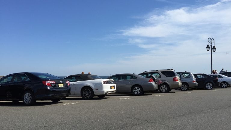 Parking can be a premium near New Jersey's beaches. Belmar