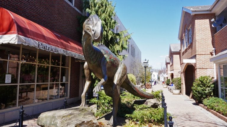  Haddonfield is where the world's first nearly-complete skeleton of a dinosaur was found in 1858. (Shutterstock) 