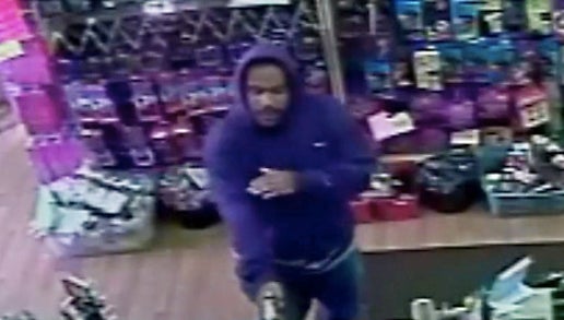  Trenton police say Dwaine Whitaker entered a business in the 1100 block of East State Street on July 14, 2015 at approximately 6:30 pm brandishing a handgun and demanding money. (Image via the video) 
