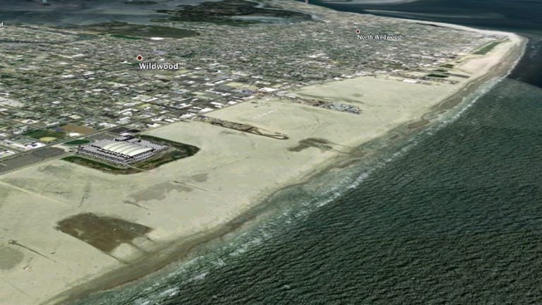  Wildwood, NJ (Image via Google Earth) 