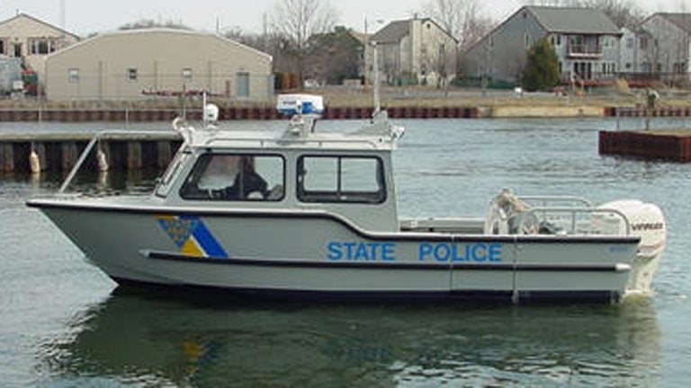  New Jersey State Police rescue boat. (Photo courtesy of NJ State Police, file) 