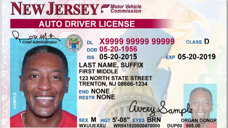 how to see how many points are on my license nj