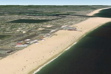 Point Pleasant Beach, NJ (Google Earth image) 