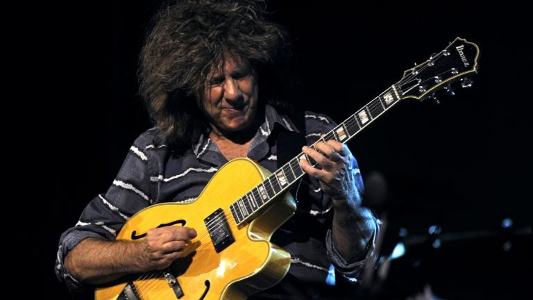 Pat Metheny will perform in Cape May this month. He's shown here at the Skopje Jazz Festival in Macedonia on Oct 24