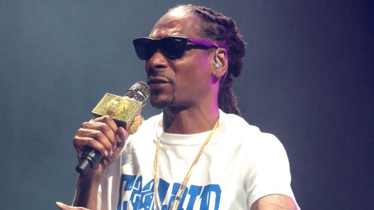 Snoop Dogg at the BB&T Pavilion on Friday