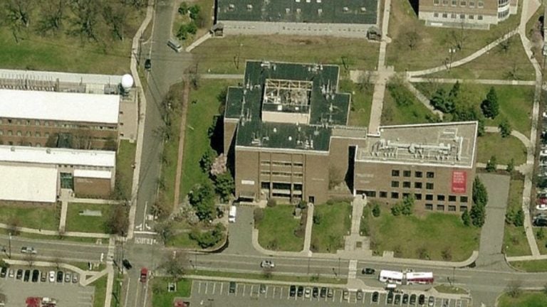 Rutgers University  building on its Cook/Douglass campus. (Image via Bing Maps)