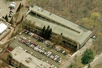 Douglass Parking at Rutgers University in New Brunswick. (Image via Bing Maps)