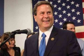 Donald Norcross shown after his primary election win in June 2016. (Emma Lee/WHYY)