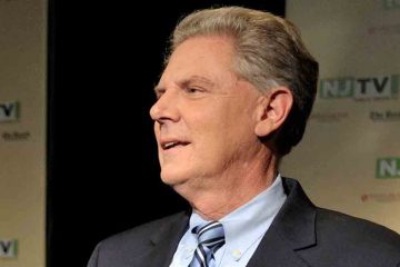 Rep. Frank Pallone participates in the U.S. Senate Democratic primary debate televised on NJTV from Montclair State University in Montclair