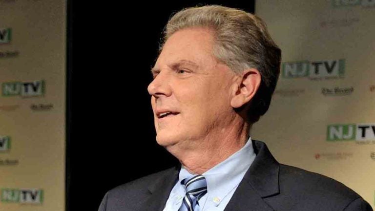 Rep. Frank Pallone participates in the U.S. Senate Democratic primary debate televised on NJTV from Montclair State University in Montclair