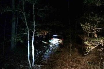 This photo provided by the Virginia State Police shows a vehicle Wednesday