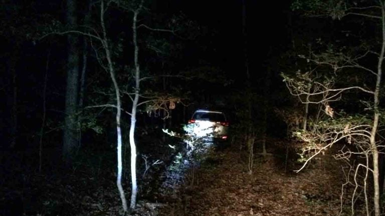 This photo provided by the Virginia State Police shows a vehicle Wednesday