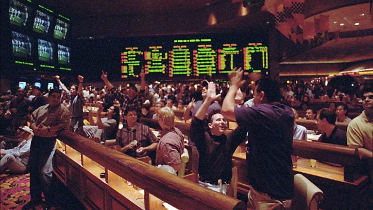 Nevada is the only state to offer single game sports betting. New Jersey wants to be included. (AP Photo/Lennox McLendon)