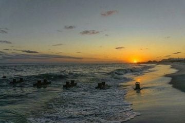 A Cape May sunset by Cole Ditzel (@coleditzel) as tagged #JSHN on Instagram.