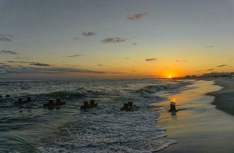 A Cape May sunset by Cole Ditzel (@coleditzel) as tagged #JSHN on Instagram.