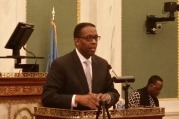  Philadelphia Council President, Darrell Clarke (Tom MacDonald/WHYY) 