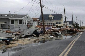  Residential damage in Tuckerton following Superstorm Sandy. (Photo: 