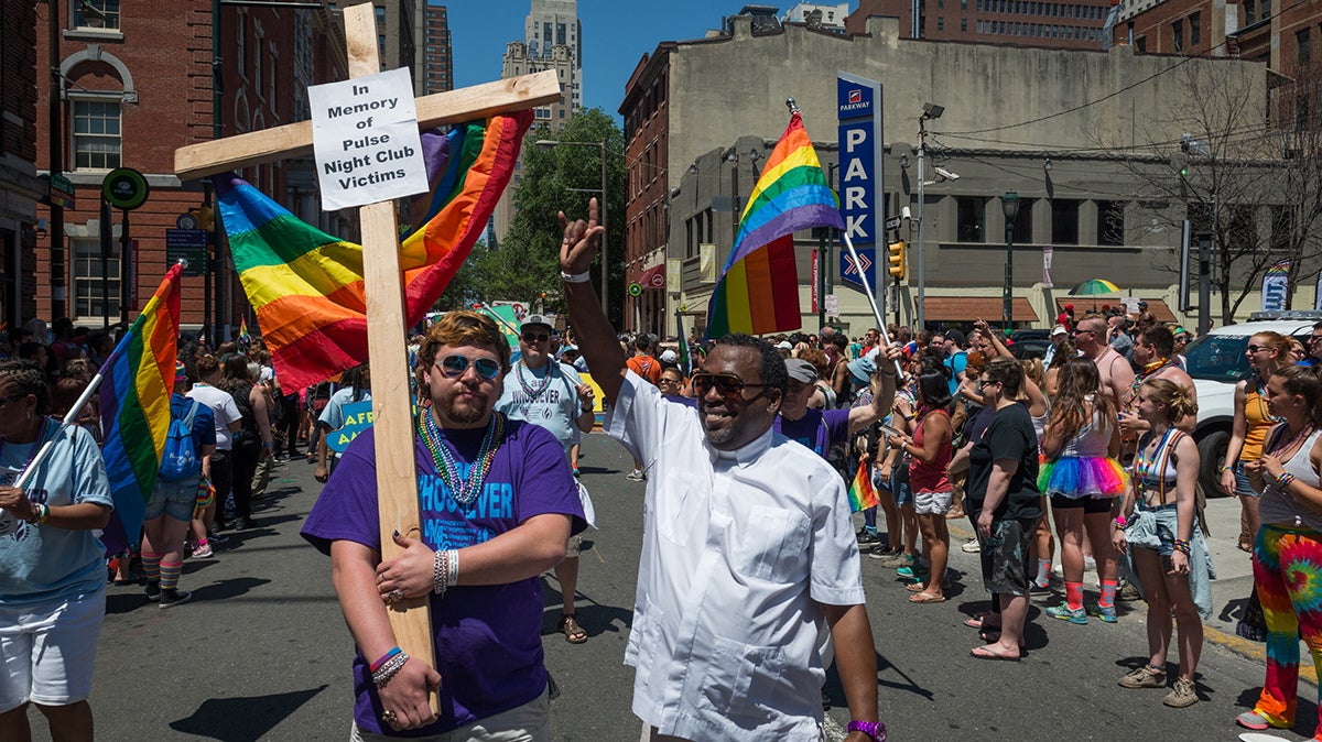 After Orlando, pride, defiance, and remembrance at gay parade in Philly