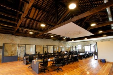  Brooklyn-based 3rd Ward is closing its coworking space in Olde Kensington after less than six months. (Nathaniel Hamilton/WHYY)  