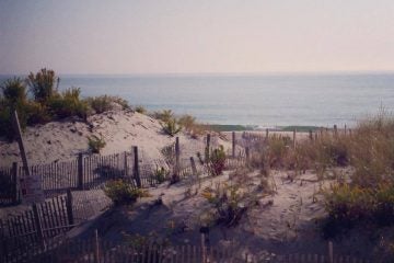  South Seaside Park at 9:30 a.m today. (Justin Auciello/for NewsWorks)  