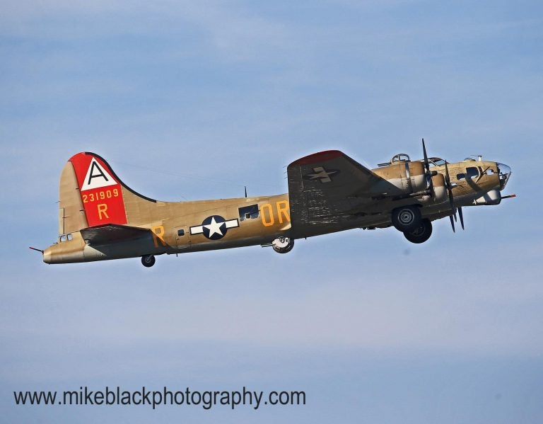  The B-17 Flying Fortress at the 2012 