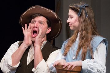 Steve Pacek and Bailey Ryon in Arden Theatre Company’s production of 'The Secret Garden.' (Photo courtesy of Mark Garvin)