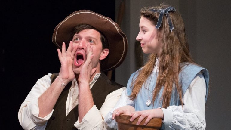 Steve Pacek and Bailey Ryon in Arden Theatre Company’s production of 'The Secret Garden.' (Photo courtesy of Mark Garvin)