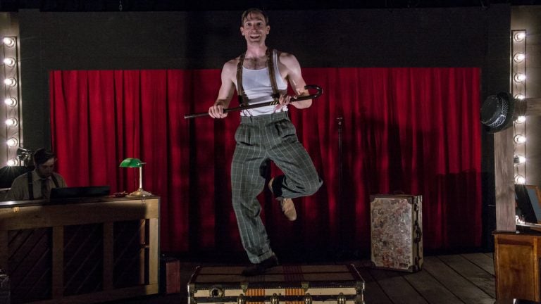  Ben Dibble in Flashpoint Theatre Company's production of 'Herringbone' (Photo courtesy of Ian Guzzone)  