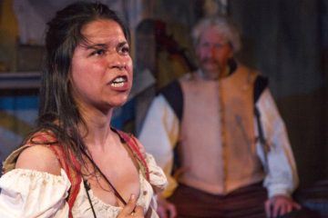  Maria Konstantinidis and Peter Schmitz in Act II Playhouse's production of 'Man of La Mancha' (Photo courtesy of  Bill D'Agostino) 