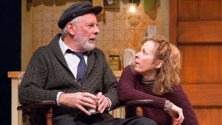  David Howey and Kathleen McNenny in Philadelphia Theatre Company's production of 'Outside Mullingar.' (Photo courtesy of Mark Garvin) 