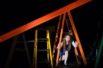  Emiley Kiser as Alice in Quintessence Theatre’s production of 'Alice’s Adventures In Wonderland.' (Photo by Shawn May.) 