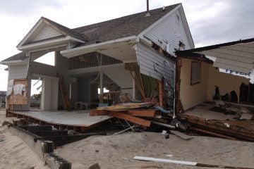  Destroyed Ortley Beach homes in December 2012. (Photo: tom parr via Flickr) 