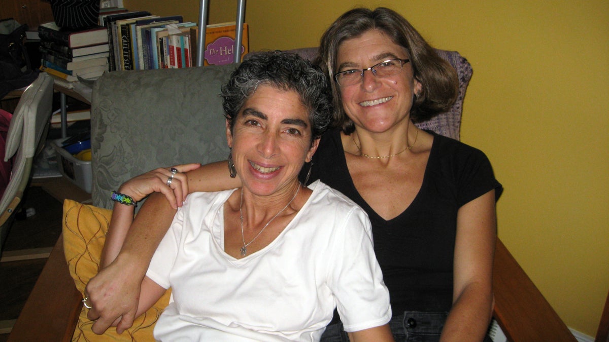  From left: Anndee and Elissa (Image courtesy of Anndee Hochman) 