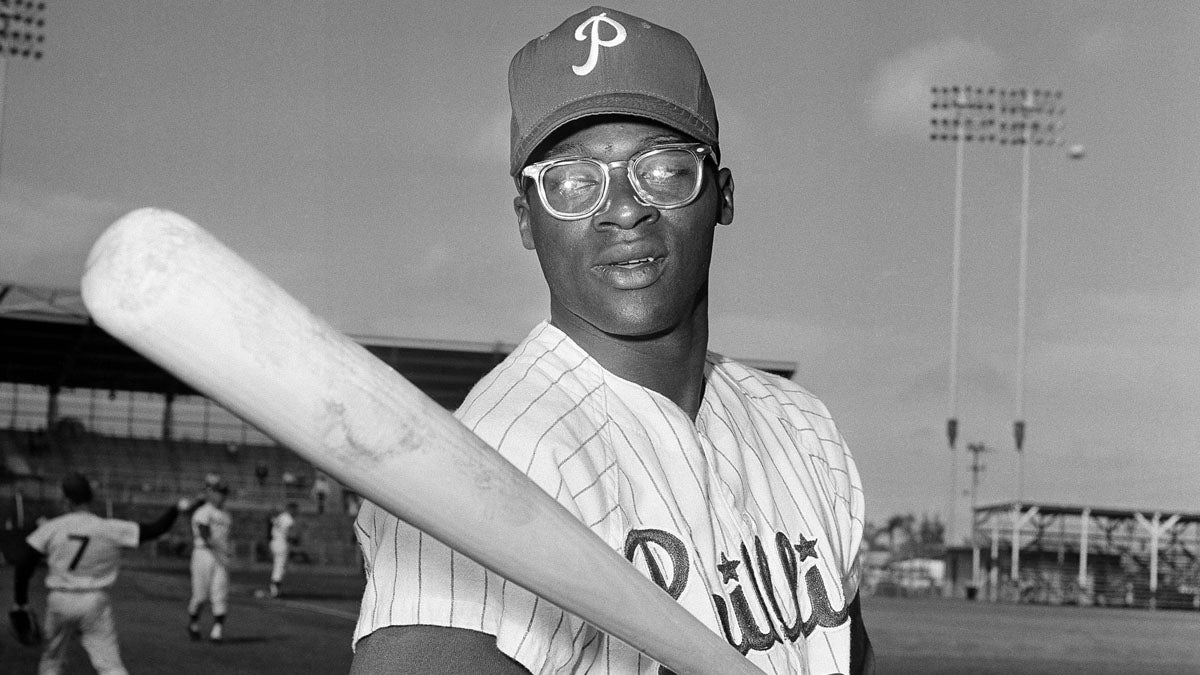  Dick Allen takes part in spring training in 1964. (AP file photo) 