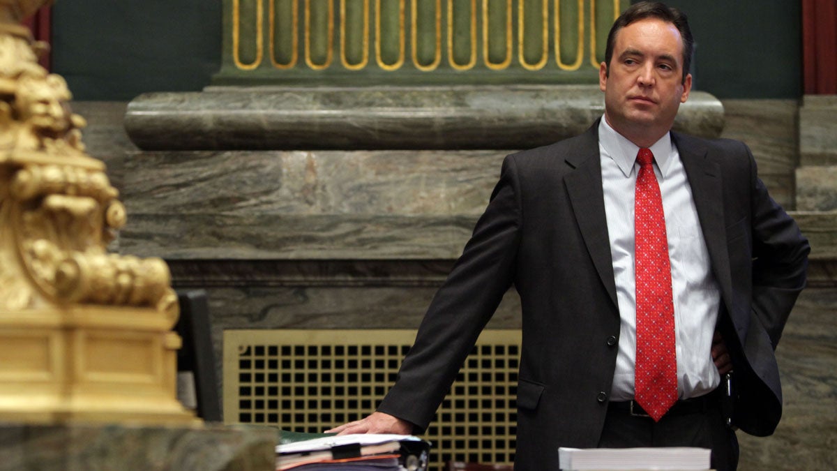 Pennsylvania Sen. Jake Corman of Centre County is the majority leader of the Senate GOP. (AP file photo) 