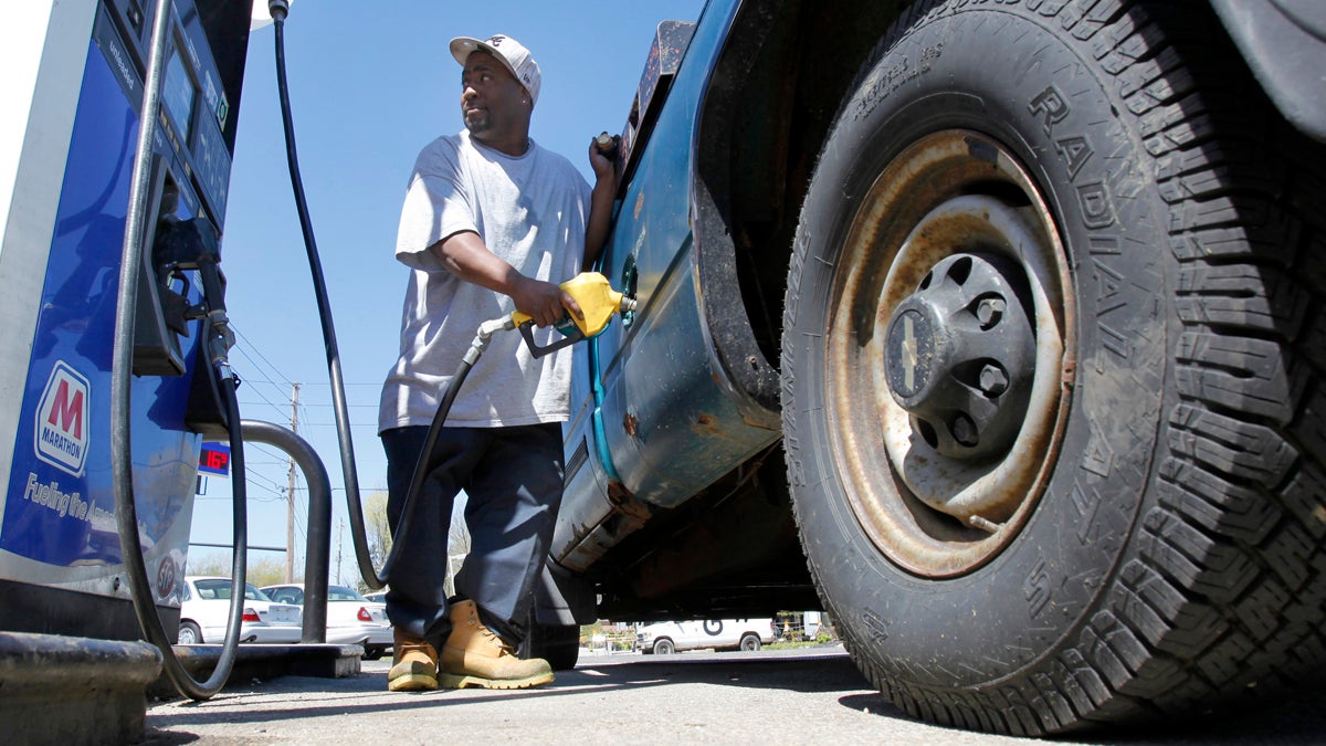  The average cost for a gallon of regular in New Jersey is now $3.23, the lowest for a Labor Day weekend in four years. (AP file photo) 