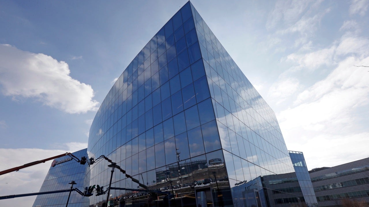 GlaxoSmithKline headquarters at the Navy Yard in Philadelphia. (AP Photo/Matt Rourke) 