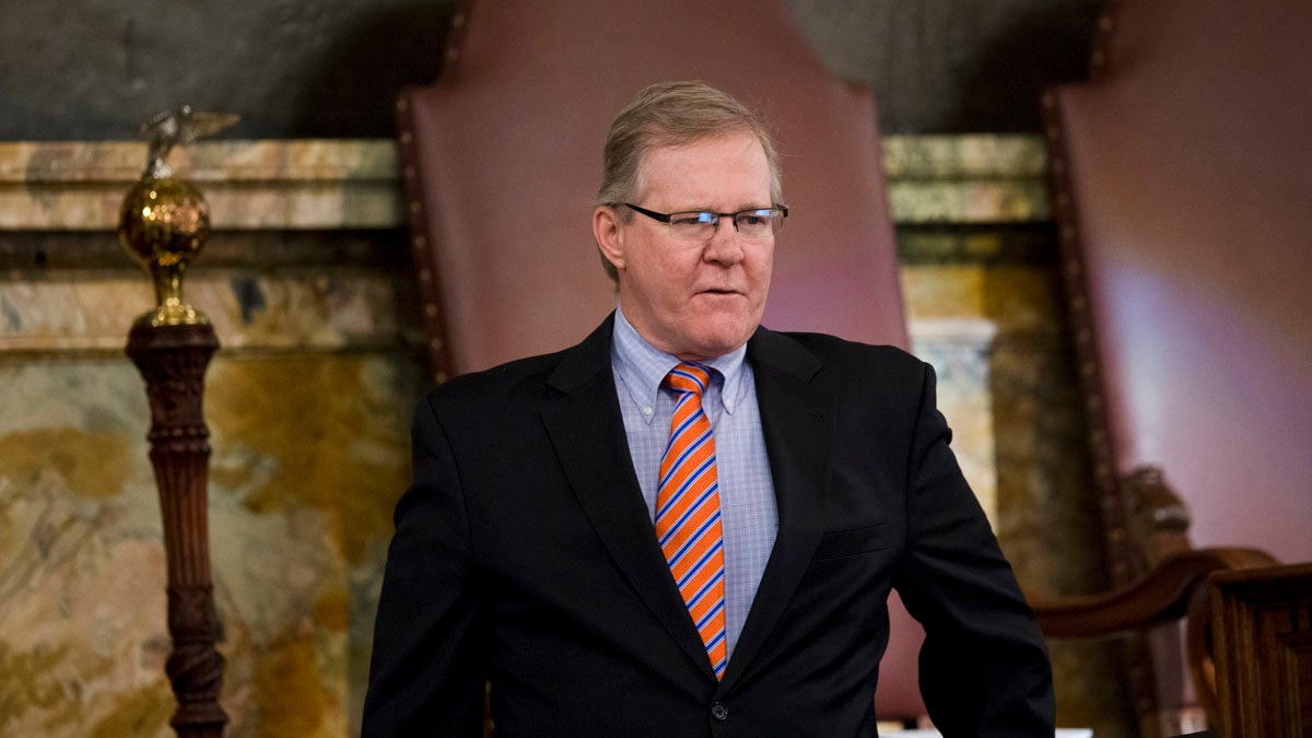  Pennsylvania Rep. Sam Smith, R-Jefferson, has pushed for reducing the number of state lawmakers. He is retiring as speaker of the State House without accomplishing that goal. (AP file photo) 