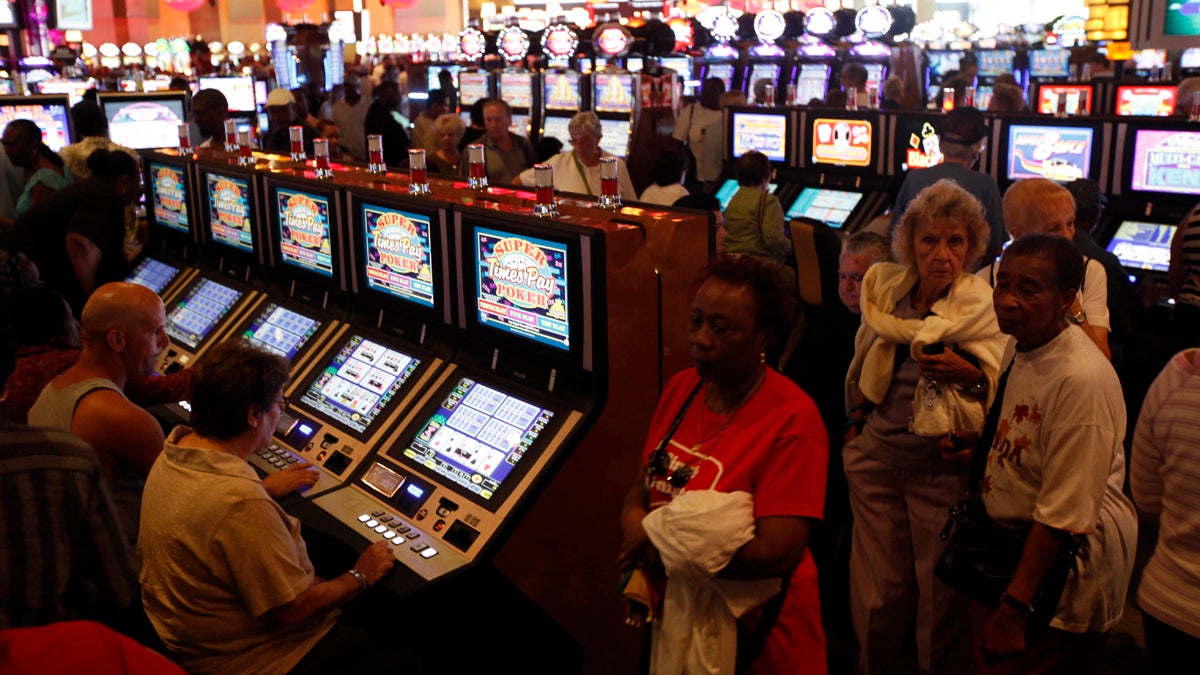 Gamblers try the luck at SugarHouse Casino in Philadelphia. It is exempt from a Pennsylvania Supreme Court ruling that the roughly 4 percent 